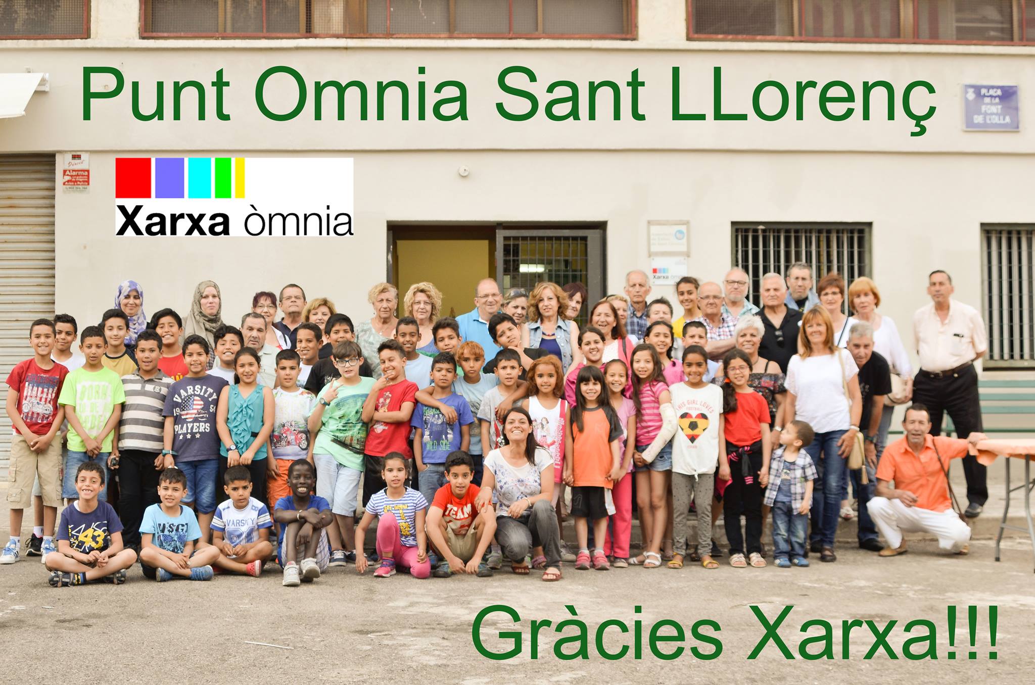Participants del Punt Òmnia Sant Llorenç