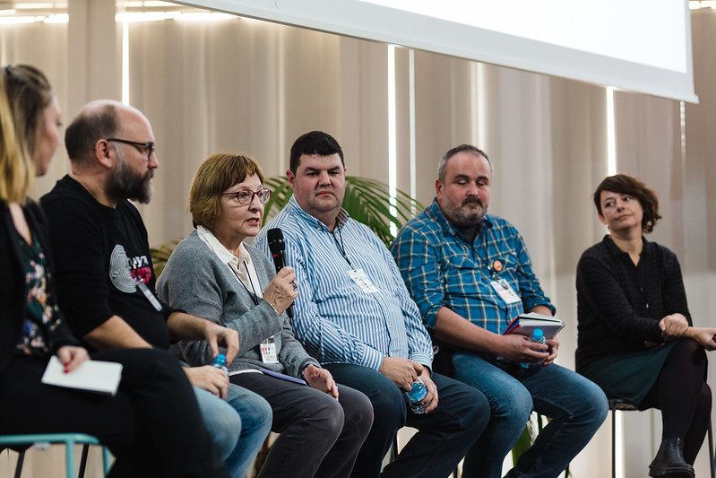 Participants de la jornada 20 anys de la Xarxa Òmnia