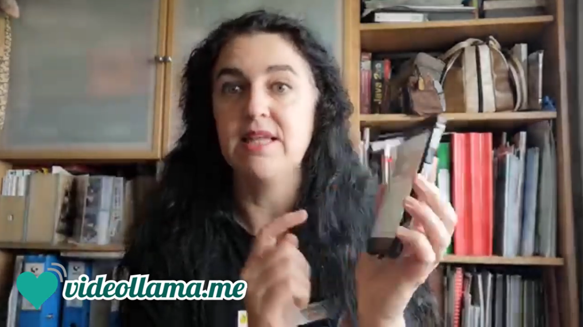 Captura del videotutorial Videollama.me