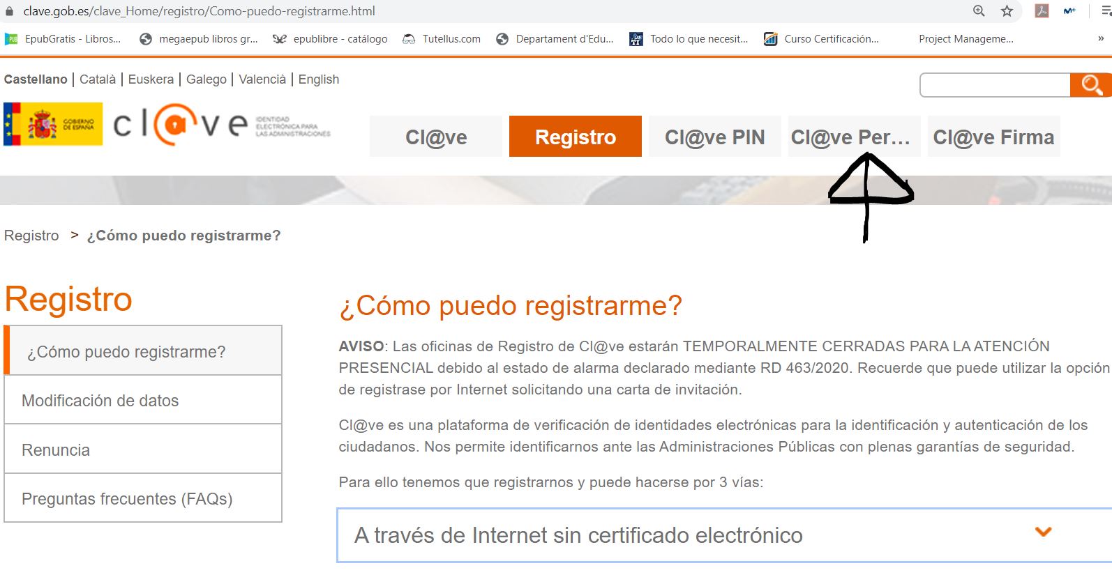 Videotutorial sobre la 'Clave Permanente'