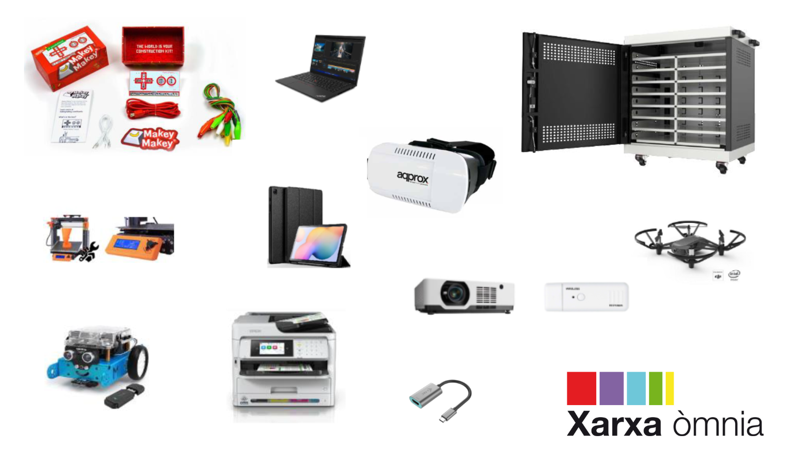 La Xarxa Òmnia renova el seu equipament tecnològic