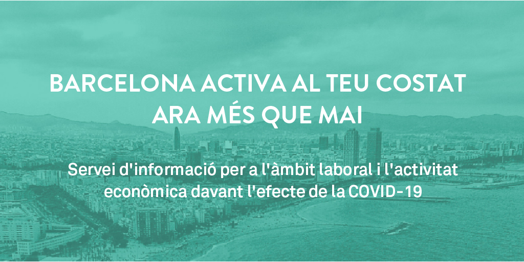 Barcelona Activa al teu costat 