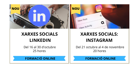 Cursos de Linkedin i instagram al Punt Òmnia Vapor Llonch