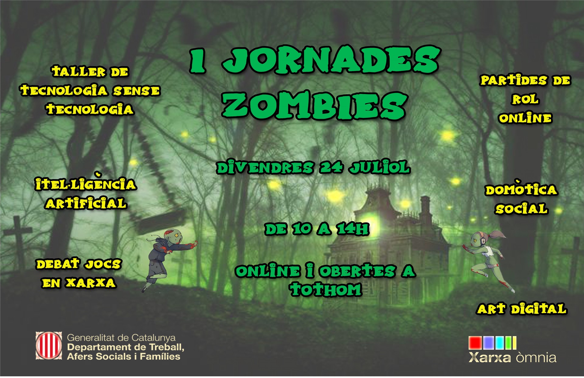 Cartell de les I Jornades Zombies