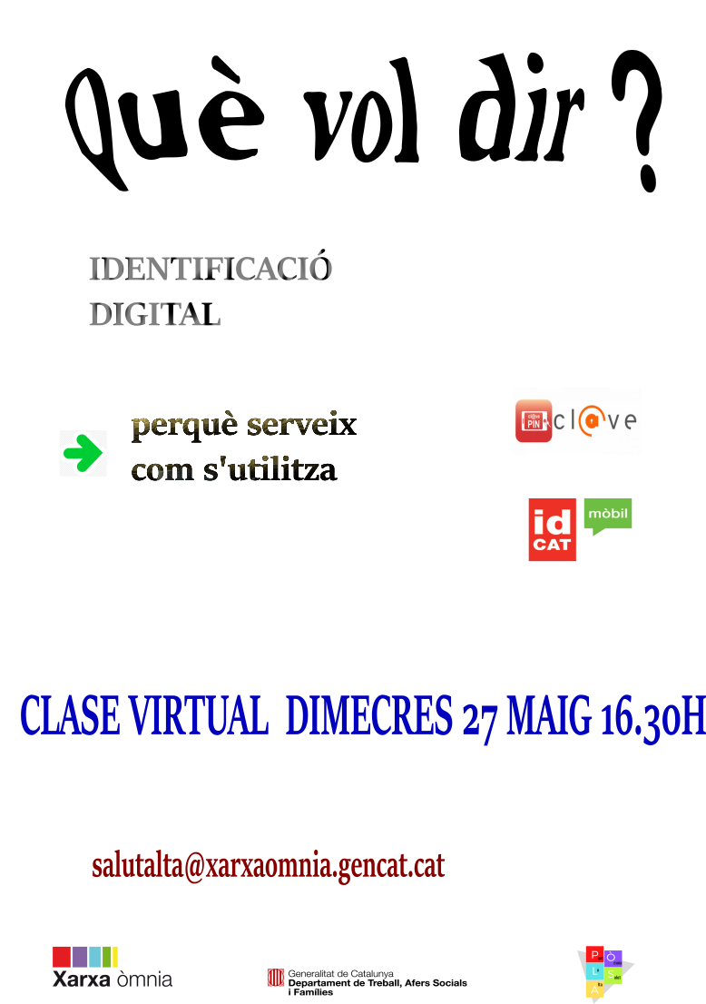 Cartell de l'activitat