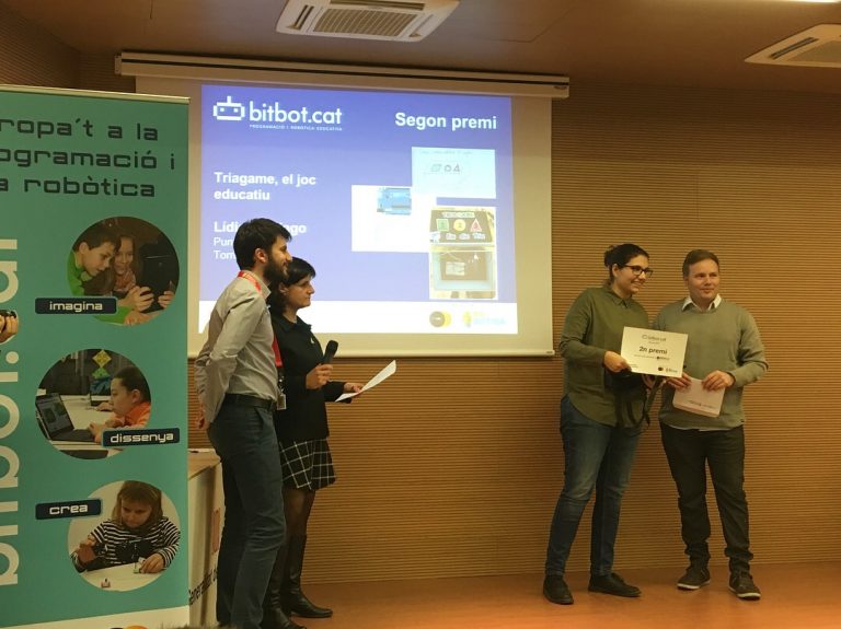 Lídia Santiago és l’autora del projecte ‘Triagame’ 2n classificat