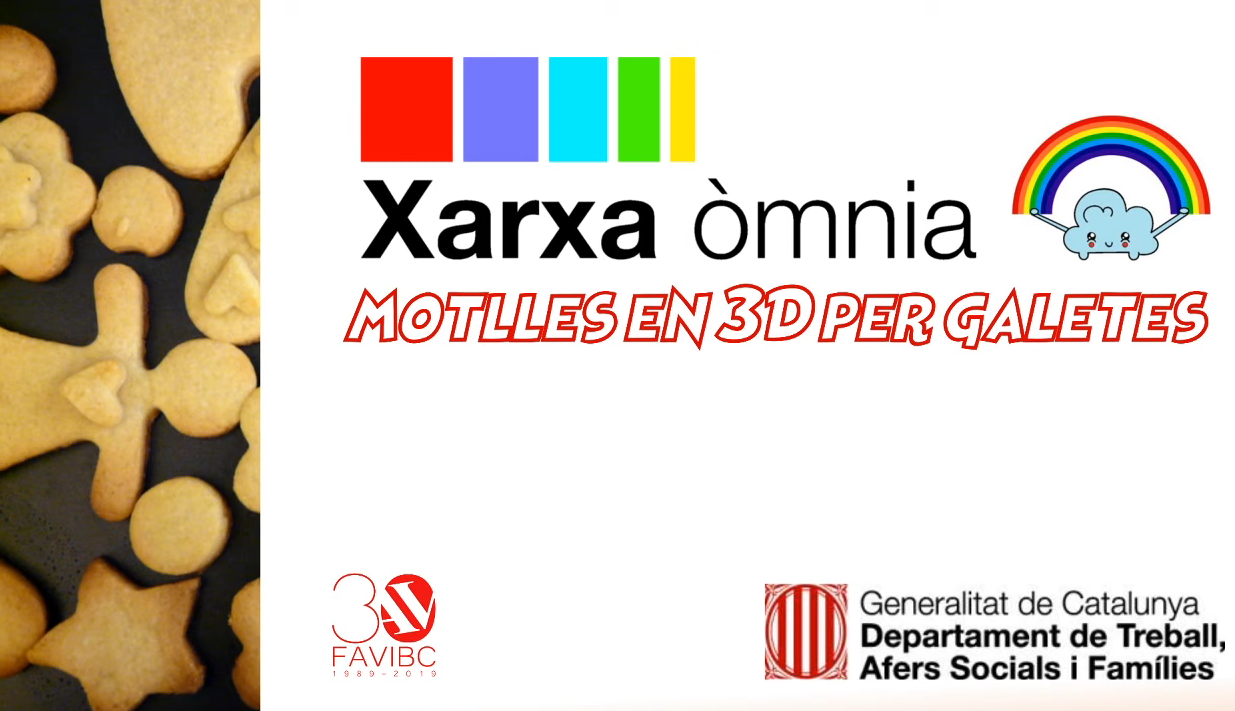 Motlle de galetes amb impressora 3D