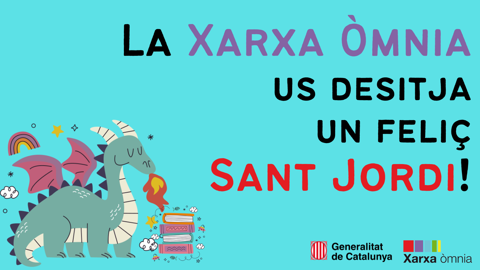 Més de 50 activitats per celebrar l'#ÒmniaSantJordi!
