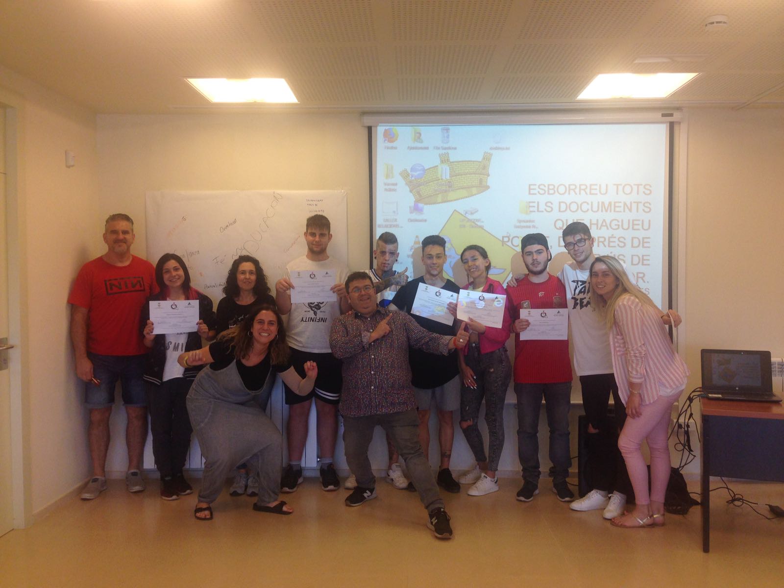 El Punt Òmnia de Santa Coloma de Cervelló participa en l’“Engega!”, un programa per a joves colomins