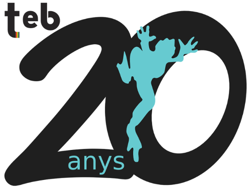 Logotip 20anys TEB