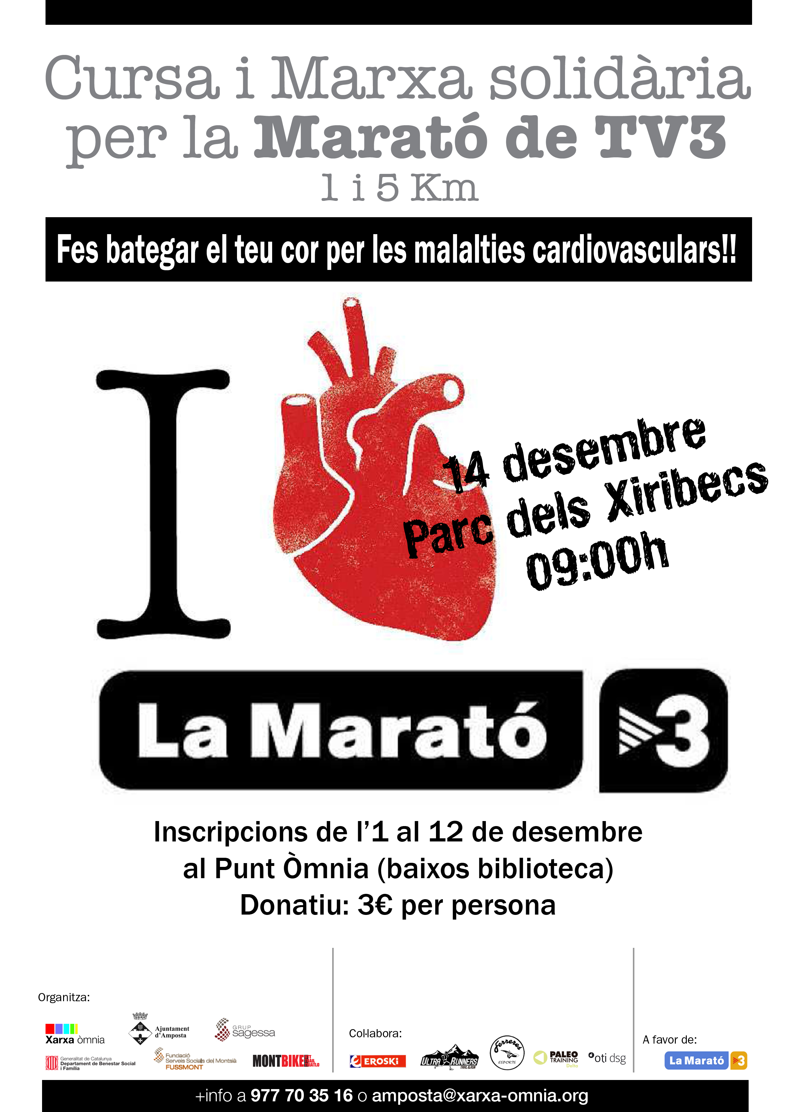 cartell activitat Marató TV3