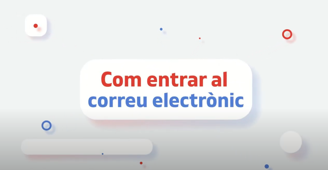 Com crear al correu electrònic