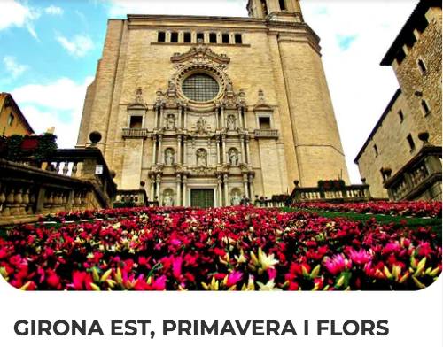 Girona Est, primavera i flors