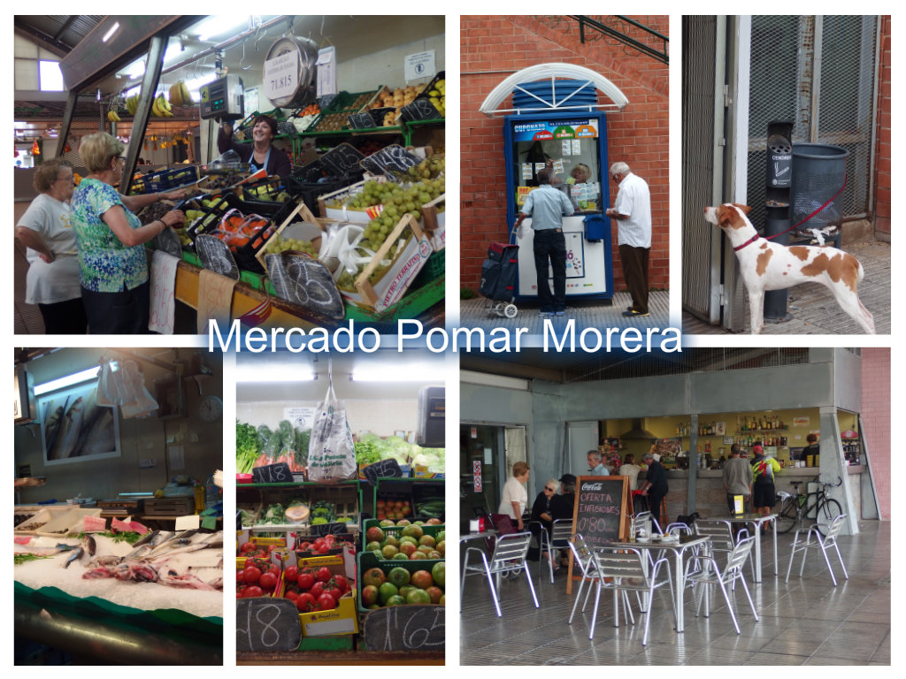 Mosaic de fotos Mercat Pomar Morera