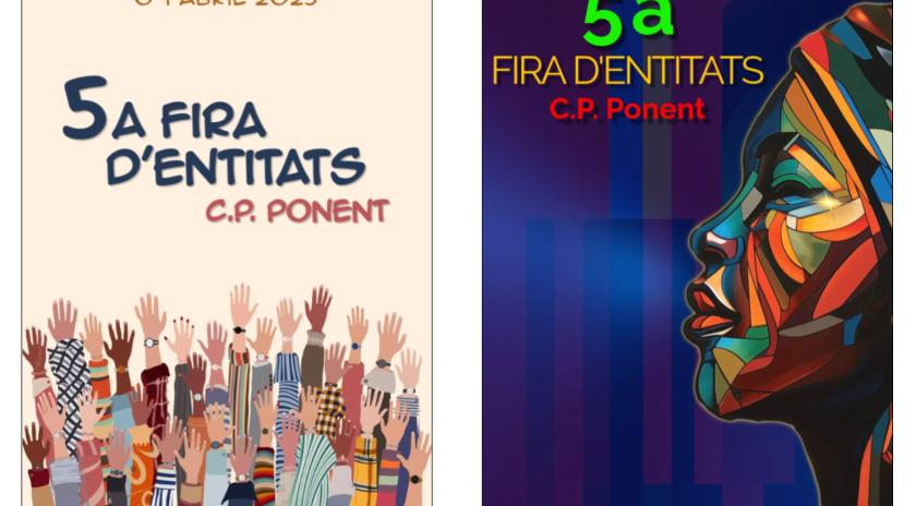 Cartells guanyadors - Fira d'Entitats 2025