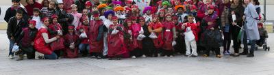 Foto de grup del carnaval a centcelles